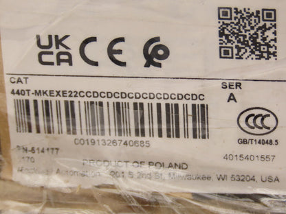 Allen Bradley 440T-MKEXE22CCDCDCDCDCDCDCDCDC Prosafe 9 Key Interlock Exchange