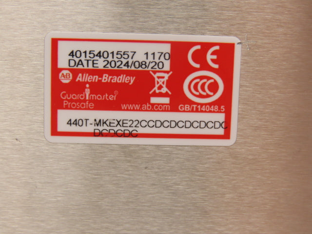 Allen Bradley 440T-MKEXE22CCDCDCDCDCDCDCDCDC Prosafe 9 Key Interlock Exchange