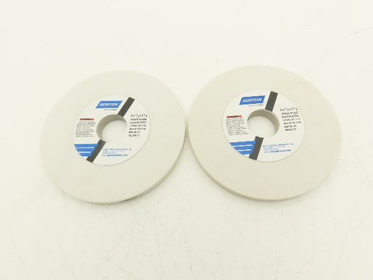 Norton 38A60-KVBE Grinding Wheel Tool Room 6" X 1/2 X 1-1/4 60 Grit Type 1