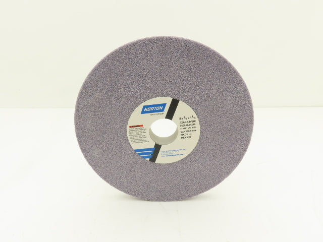 Norton 66253044215 Grinding Wheel Tool Room 8" X 3/4 X 1-1/4 46 Grit Type 1