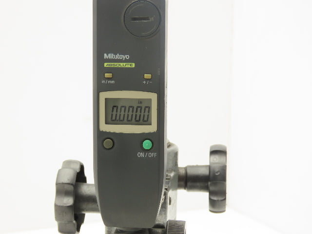 Mitutoyo 7004 Indicator Stand Flat Anvil 160mm Post Height 0-1" Digital Gage
