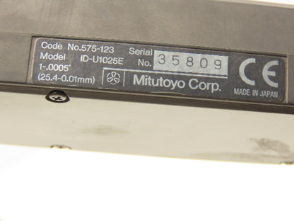 Mitutoyo 7004 Indicator Stand Flat Anvil 160mm Post Height 0-1" Digital Gage