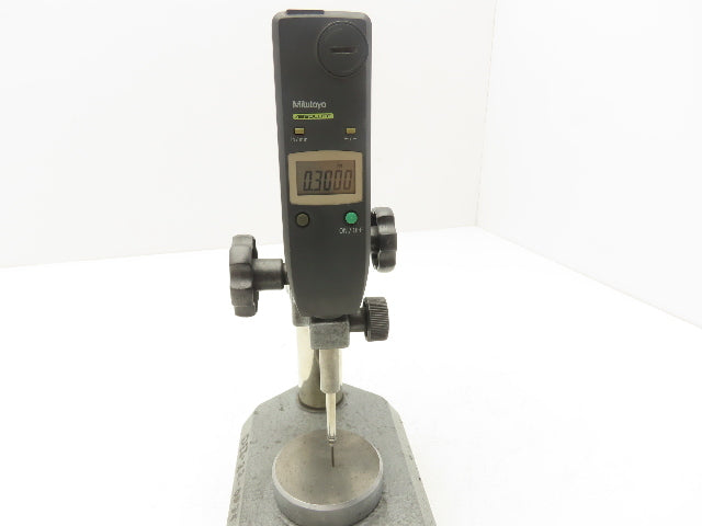 Mitutoyo 7004 Indicator Stand Flat Anvil 160mm Post Height 0-1" Digital Gage