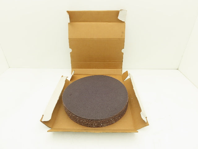 Norton 66261136635 PSA Sanding Disc 12" NH Aluminum Oxide 36 Grit R228 Lot Of 23