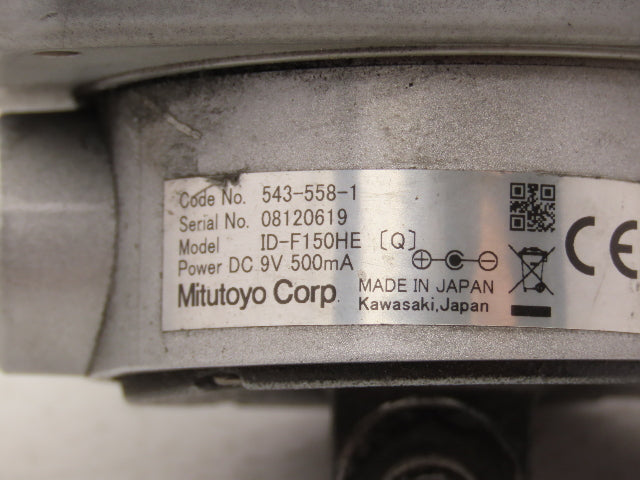 Mitutoyo 543-558-1 Absolute Digimatic Indicator Gage 0-2" 50mm Backlit ID-F150HE