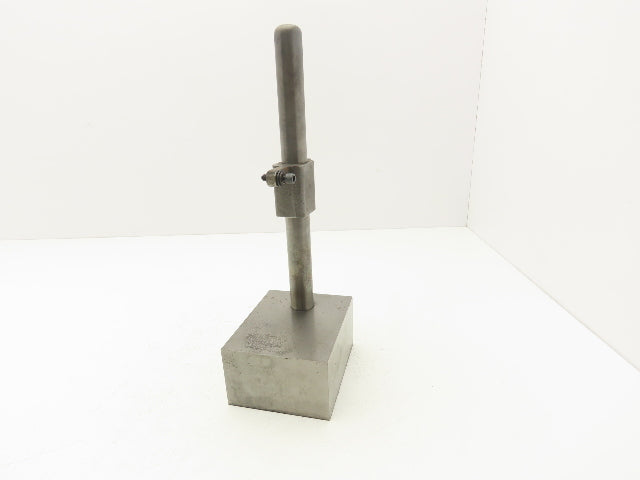 4"x 5" Precision Inspection Indicator Gage Stand 1" Dia x 11"Post Surface Plate