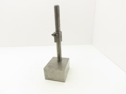 4"x 5" Precision Inspection Indicator Gage Stand 1" Dia x 11"Post Surface Plate