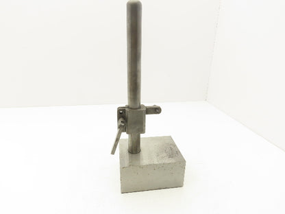 4"x 5" Precision Inspection Indicator Gage Stand 1" Dia x 11"Post Surface Plate