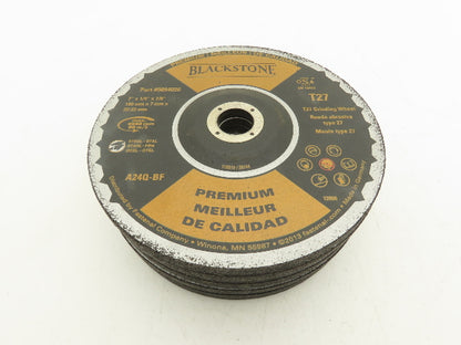 Blackstone 0894026 Type 27 Grinding Wheel 7" X 1/4" X 7/8" 8500rpm Lot of 8
