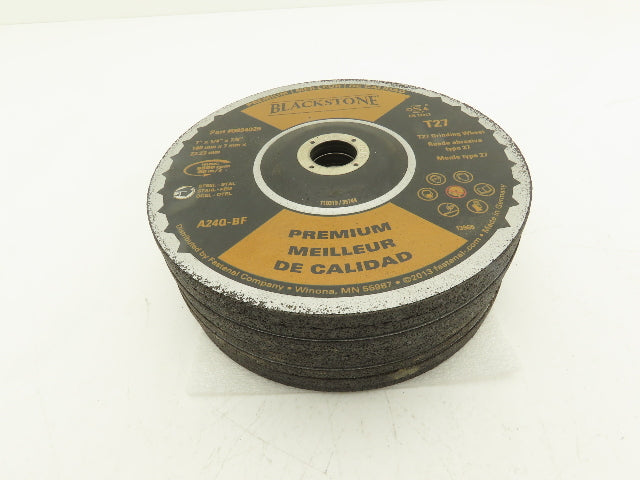 Blackstone 0894026 Type 27 Grinding Wheel 7" X 1/4" X 7/8" 8500rpm Lot of 8