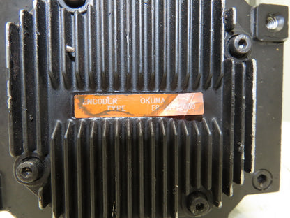 Okuma BL-MP400J-20S AC Servo Motor 6.7kW 2000 RPM 143V 40.8A 3PH Encoder