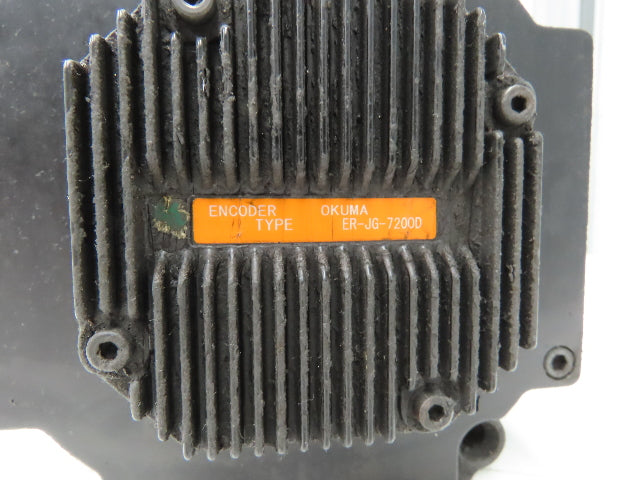 Okuma BL-MC300J-20SBA AC Servo Motor 6kW 2000 RPM 133V 28.6A 3PH W/Encoder -READ
