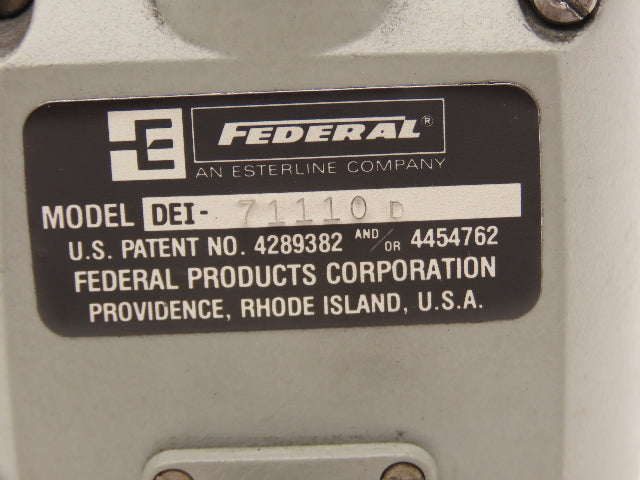 Mahr Federal DEI-71110-D Maxum III Digital Comparator Indicator Gage .0001"