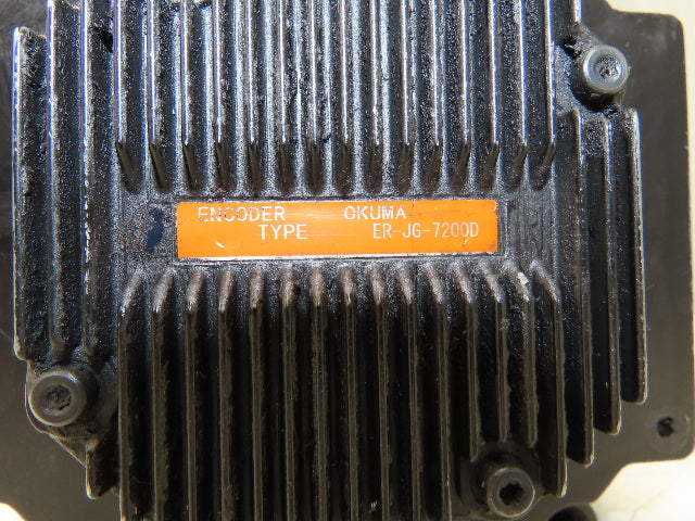 Okuma BL-MC300J-20SB AC Servo Motor 6kW 2000 RPM 133V 28.6A 3PH Encoder -READ