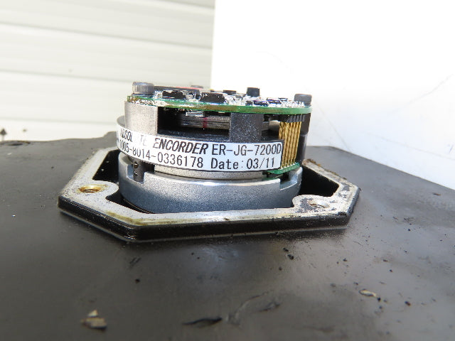 Okuma BL-MC200J-20S AC Servo Motor 4kW 2000 RPM 3PH 157V Encoder ER-JG-7200D