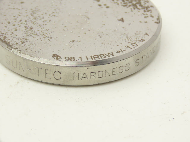 Sun-Tec 108693 1/16" W Ball Indenter Hardness Tester w/Standard 98.1 HRBW
