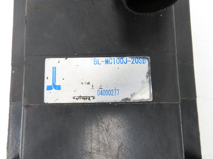 Okuma BL-MC100J-20SB AC Servo Motor 2kW 2000 RPM 133V 8.91A 3PH Encoder