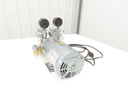 Emerson SA55NXGTC4143 Oil-Less  Rotary Vane Vacuum Air Pump 115VAC 1/3Hp 1725RPM
