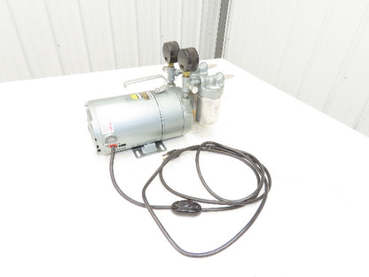 Emerson SA55NXGTC4143 Oil-Less  Rotary Vane Vacuum Air Pump 115VAC 1/3Hp 1725RPM