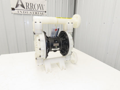Verderair VA40KA Pneumatic Double Diaphragm Air Pump 1-1/2" Kynar 379LPM 120PSI