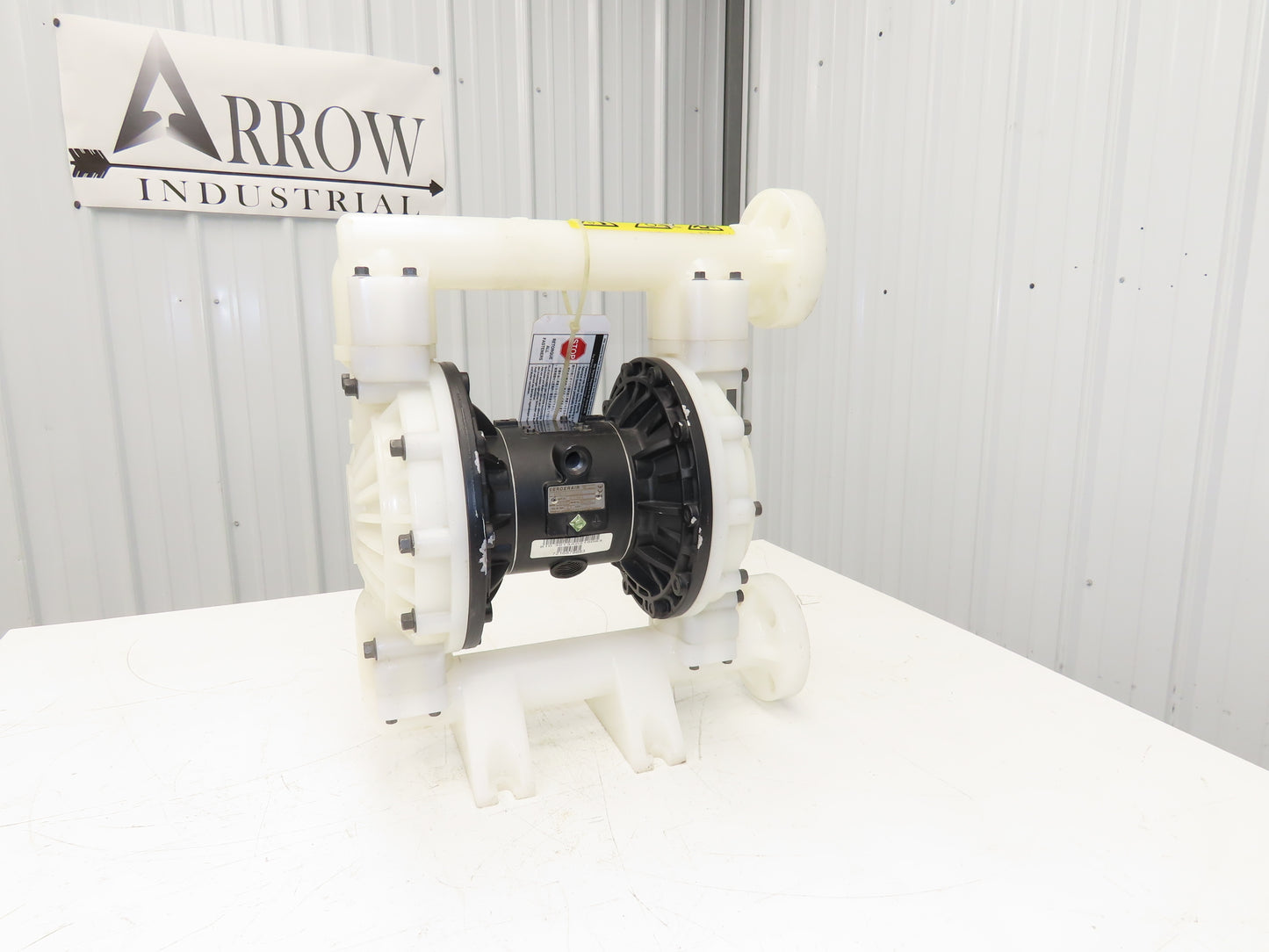 Verderair VA40KA Pneumatic Double Diaphragm Air Pump 1-1/2" Kynar 379LPM 120PSI