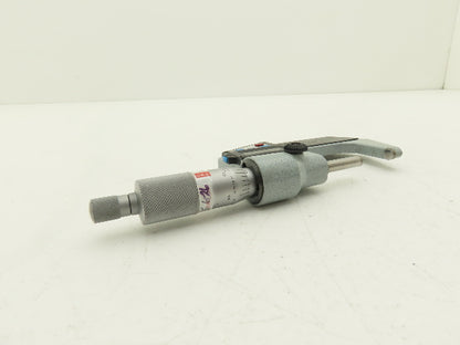 Mitutoyo 293-722-10 Digimatic Micrometer 1-2" Range .00005 Ratchet Stop SPC Data
