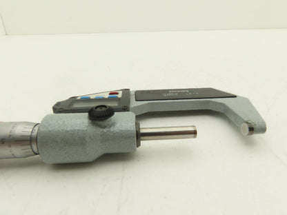 Mitutoyo 293-722-10 Digimatic Micrometer 1-2" Range .00005 Ratchet Stop SPC Data