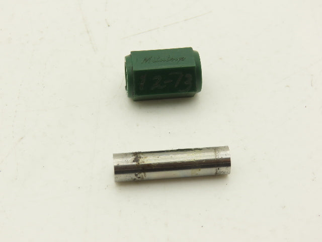 Mitutoyo 293-722-10 Digimatic Micrometer 1-2" Range .00005 Ratchet Stop SPC Data
