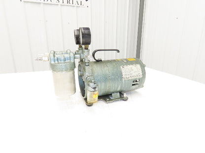 Emerson SA55NXGTC4143 Oil-Less  Rotary Vane Vacuum Air Pump 115VAC 1/3Hp 1725RPM