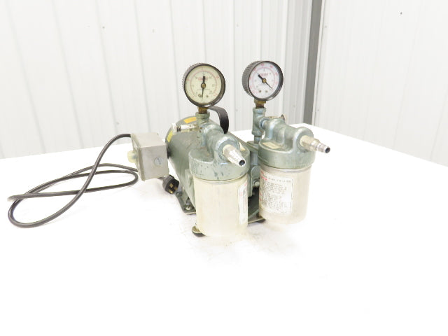 Emerson SA55NXGTC4143 Oil-Less  Rotary Vane Vacuum Air Pump 115VAC 1/3Hp 1725RPM