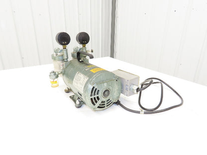 Emerson SA55NXGTC4143 Oil-Less  Rotary Vane Vacuum Air Pump 115VAC 1/3Hp 1725RPM