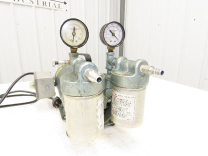 Emerson SA55NXGTC4143 Oil-Less  Rotary Vane Vacuum Air Pump 115VAC 1/3Hp 1725RPM