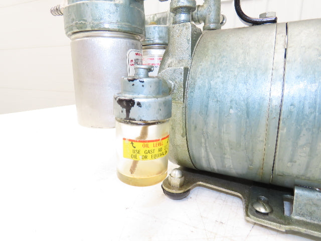 Emerson SA55NXGTC4143 Oil-Less  Rotary Vane Vacuum Air Pump 115VAC 1/3Hp 1725RPM