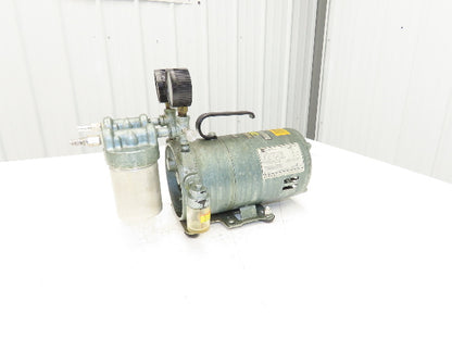 Emerson SA55NXGTC4143 Oil-Less  Rotary Vane Vacuum Air Pump 115VAC 1/3Hp 1725RPM
