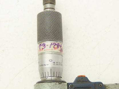 Mitutoyo 293-347-30 Digimatic Micrometer 3-4" Range .00005 Ratchet Stop SPC Data