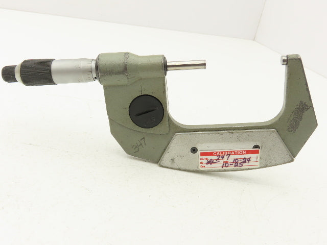 Fowler 54-880-003-0 Digital Outside Micrometer 2-3" Range 50-78mm SPC Data Port