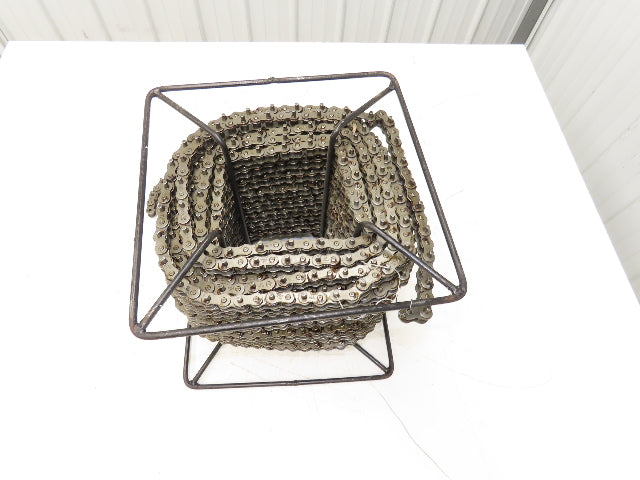 Peer 50R X100FT SP D-1 E2PIN Roller Chain #50 Riveted 100' Reel D-1 Attachment