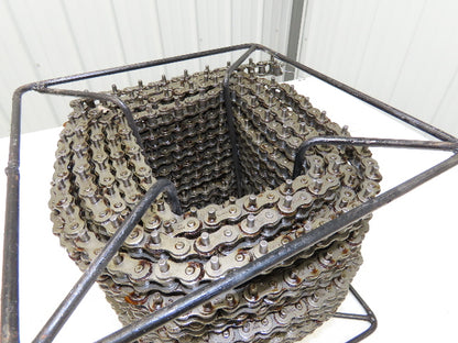 Peer 50R X100FT SP D-1 E2PIN Roller Chain #50 Riveted 100' Reel D-1 Attachment