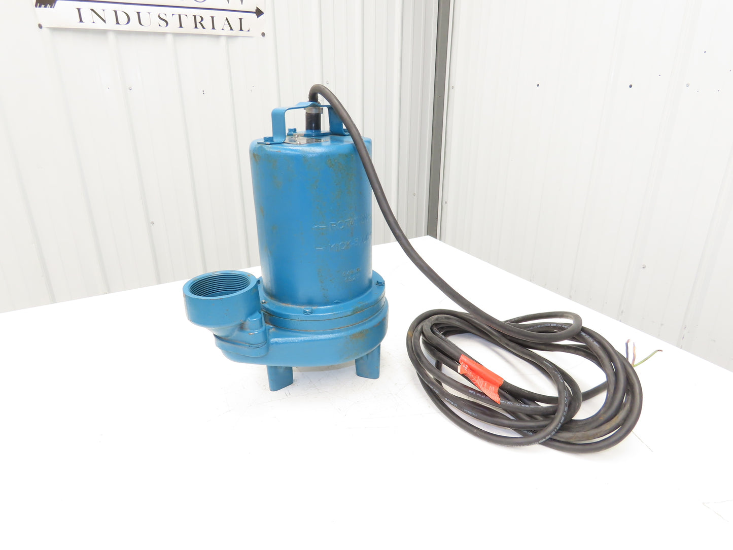 Barnes 3SE1074L Submersible Sewage Ejector Sump Pump 3"NPT 1Hp 240V 1PH 200GPM
