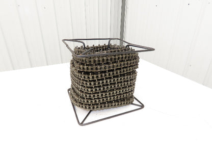 Peer 50R X100FT SP D-1 E2PIN Roller Chain #50 Riveted 100' Reel D-1 Attachment