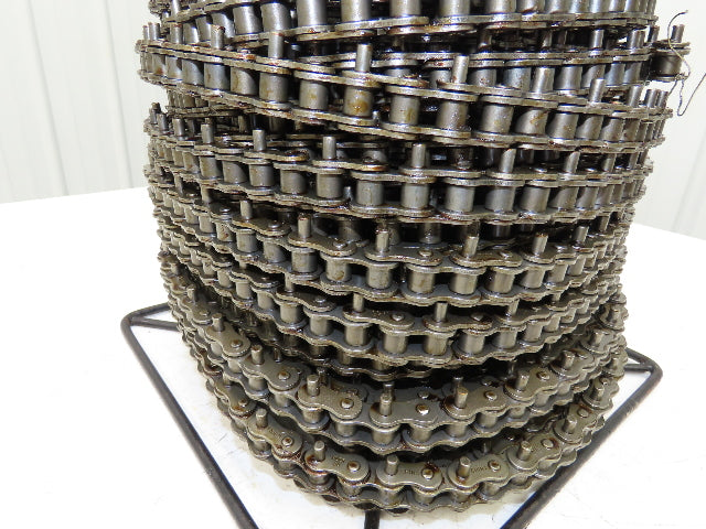 Peer 50R X100FT SP D-1 E2PIN Roller Chain #50 Riveted 100' Reel D-1 Attachment