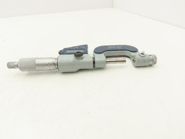 Mitutoyo 326-711-30 Digimatic Screw Thread Micrometer 0-1" with M1-M6 Anvil Set