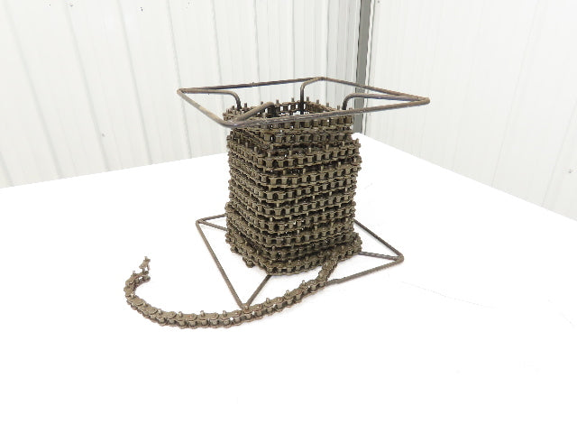 Peer 50R X100FT SP D-1 E2PIN Roller Chain #50 Riveted 25' Reel D-1 Attachment