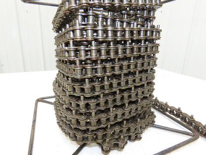 Peer 50R X100FT SP D-1 E2PIN Roller Chain #50 Riveted 25' Reel D-1 Attachment