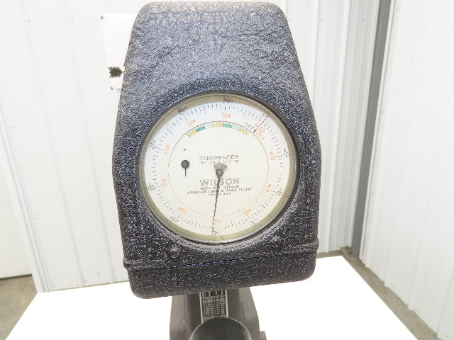 Wilson Rockwell Model 4JR Hardness Tester Metal Testing Zerominder