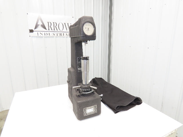 Wilson Rockwell Model 4JR Hardness Tester Metal Testing Zerominder