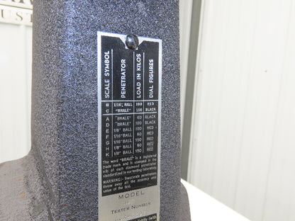 Wilson Rockwell Model 4JR Hardness Tester Metal Testing Zerominder