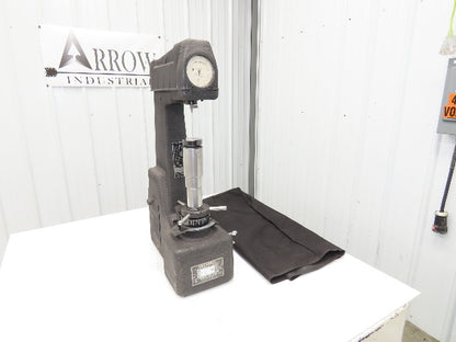 Wilson Rockwell Model 4JR Hardness Tester Metal Testing Zerominder