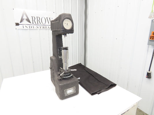 Wilson Rockwell Model 4JR Hardness Tester Metal Testing Zerominder