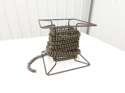 Peer 50R X100FT SP D-1 E2PIN Roller Chain #50 Riveted 20' Reel D-1 Attachment